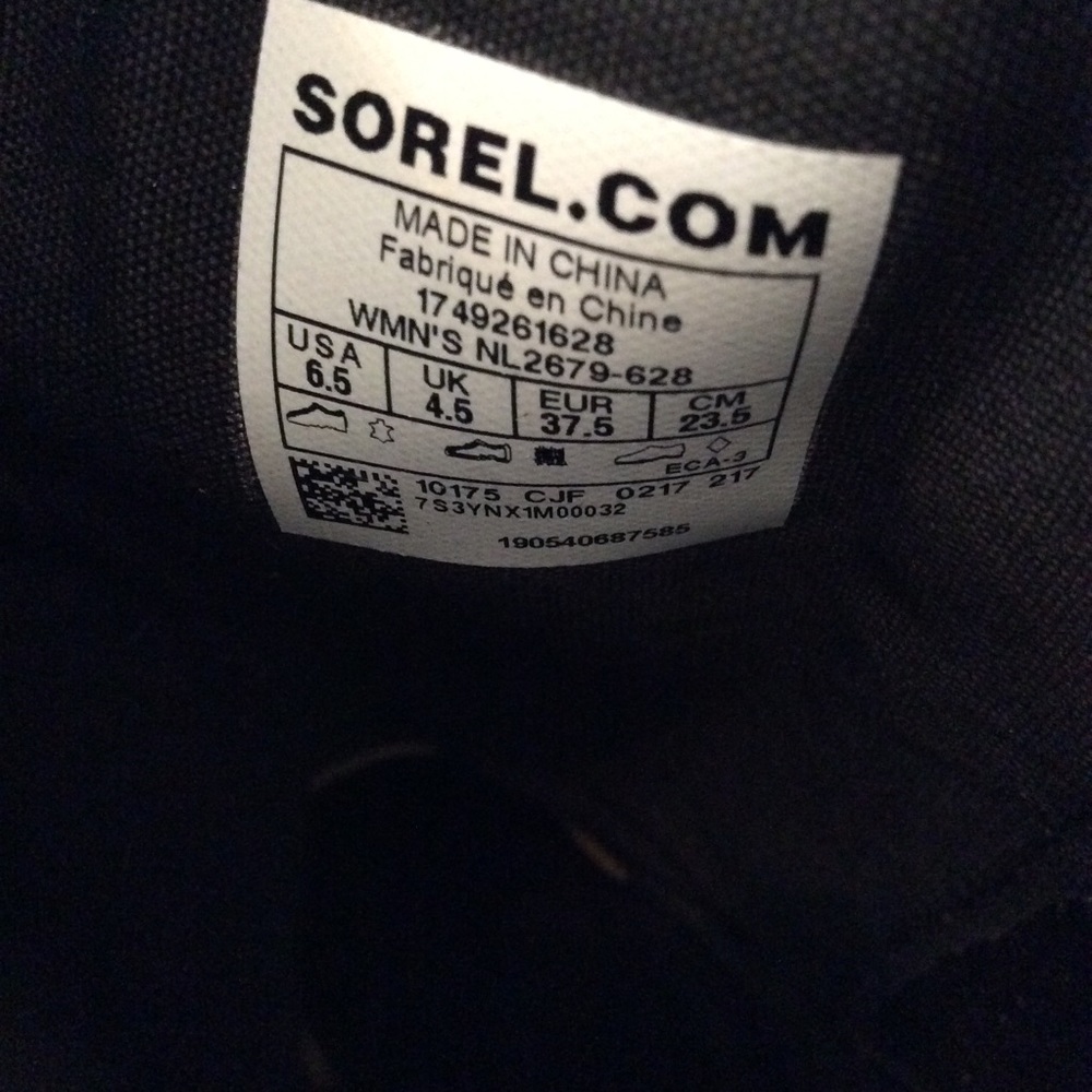 🆕 SOREL brown leather waterproof boots- size 6.5 - Picture 7 of 8